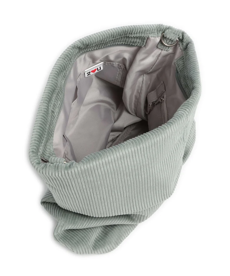 Zwei Mademoiselle.M M12 Beuteltasche cord/sage