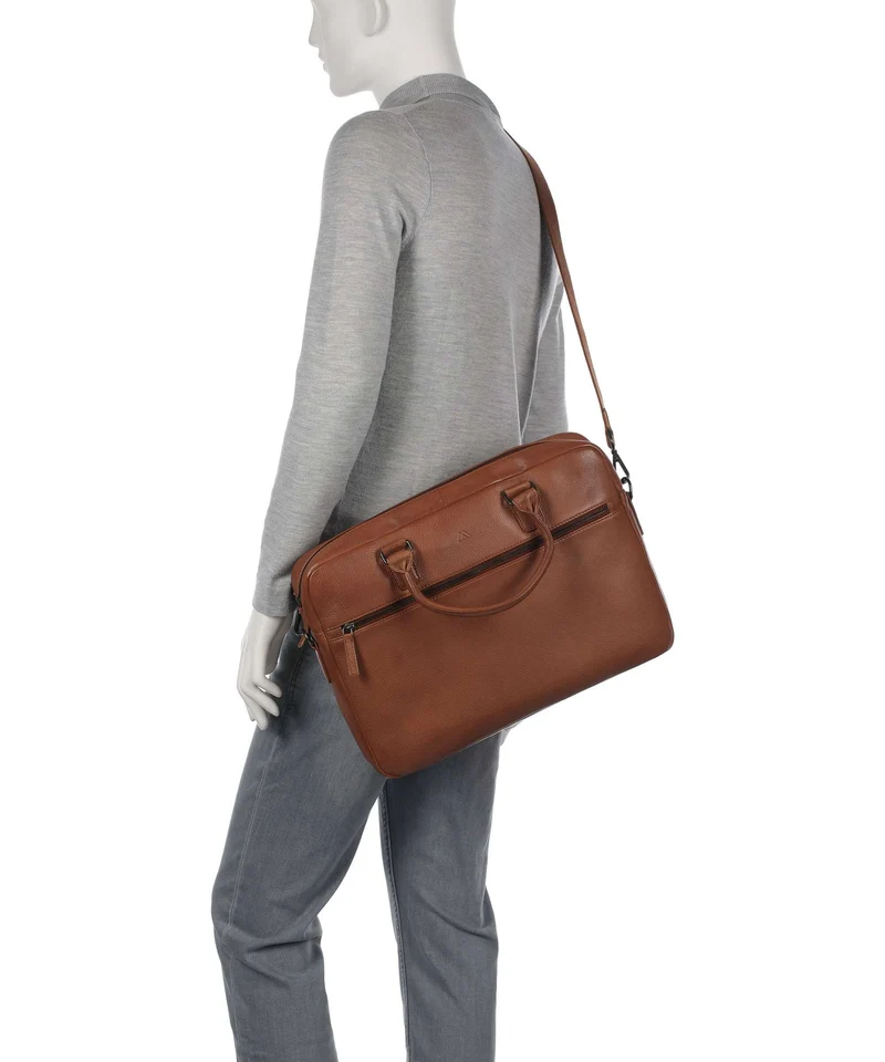 Markberg Mason Aktentasche cognac