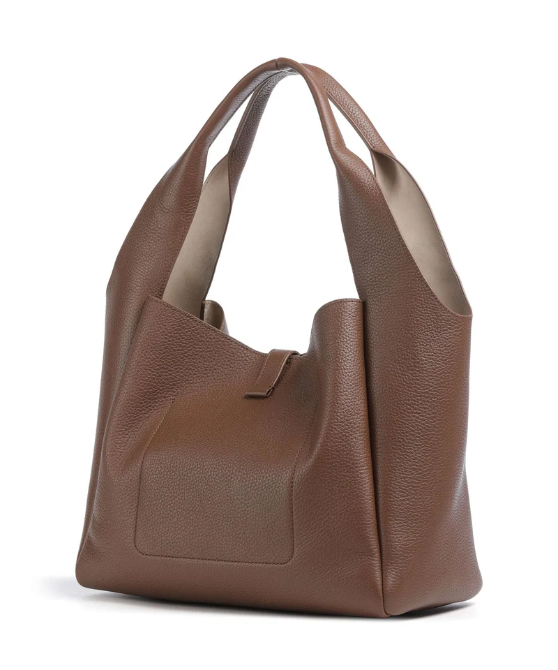 Aigner Zaira M Beuteltasche saddle brown