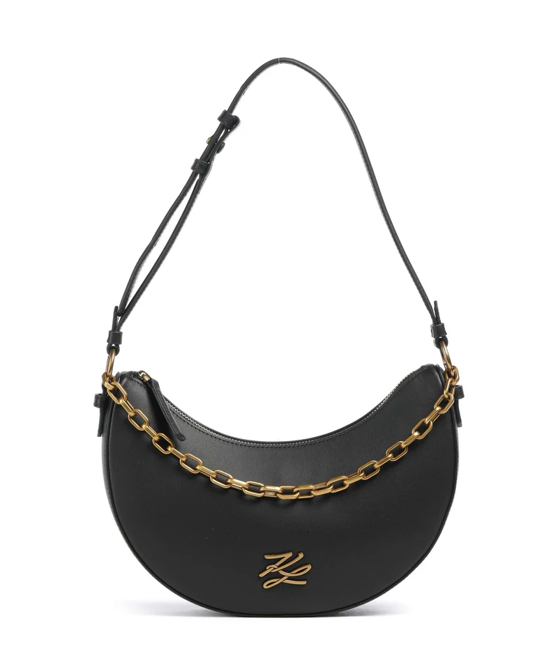 Karl Lagerfeld K/Autograph Medium Schultertasche black/gold