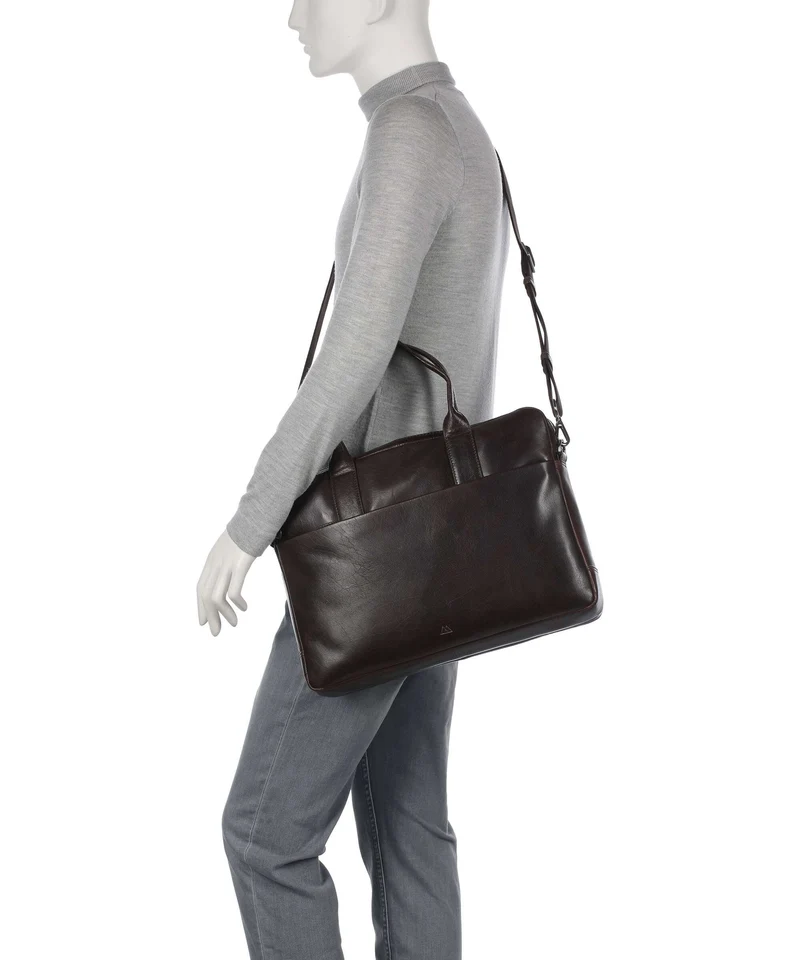 Markberg Grant Aktentasche espresso brown