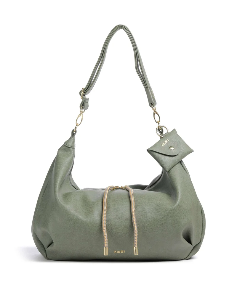 Zwei Lola LO140 Beuteltasche eucalyptus