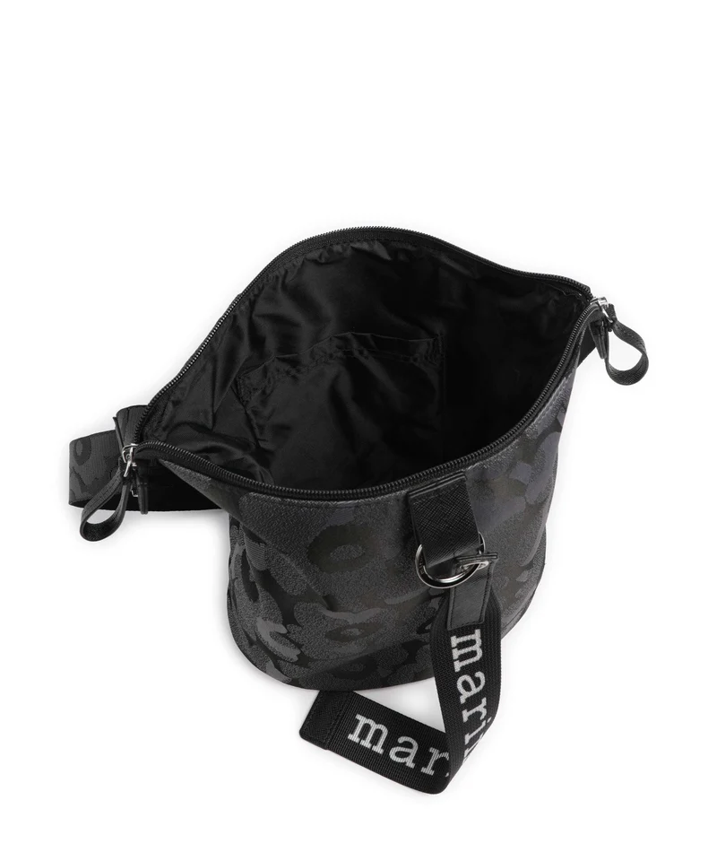 Marimekko Wear All Day Unikko Bucket Handtasche grey/dark grey