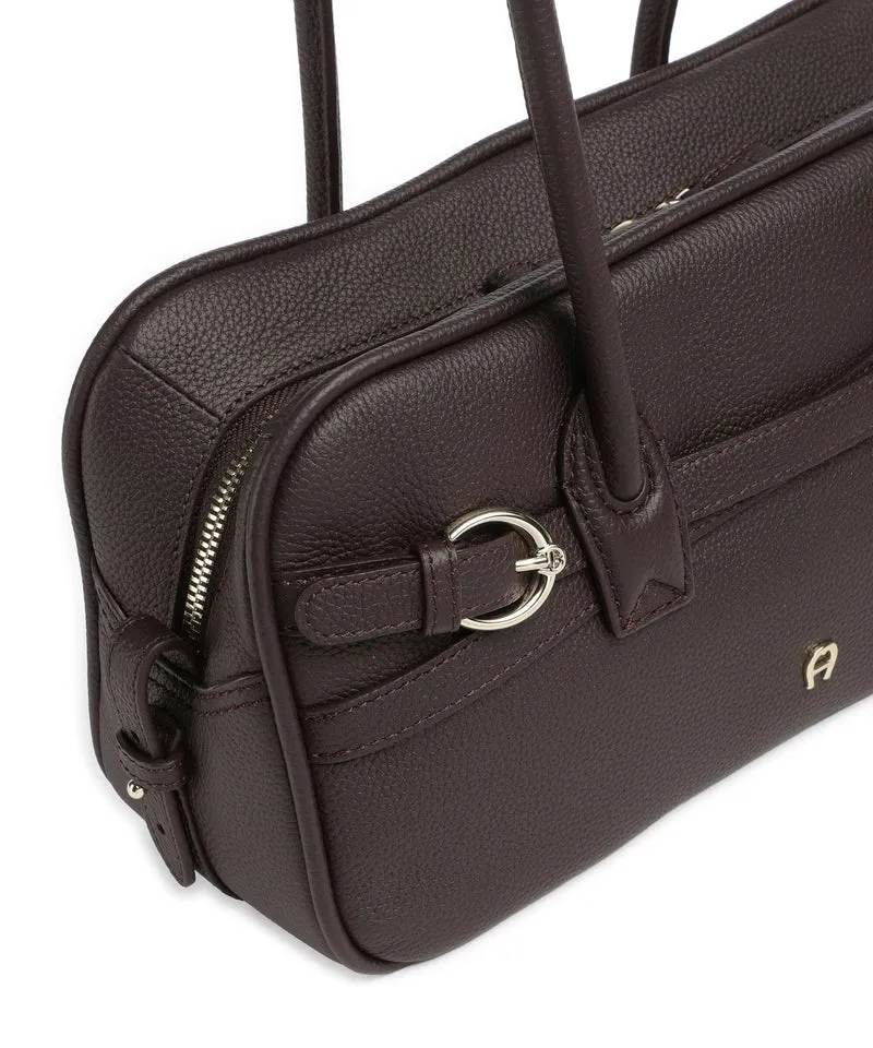 Aigner Whip S Schultertasche soil brown