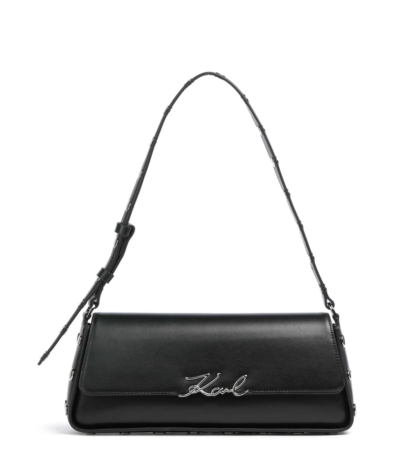 Karl Lagerfeld K/Signature Schultertasche black embellishment