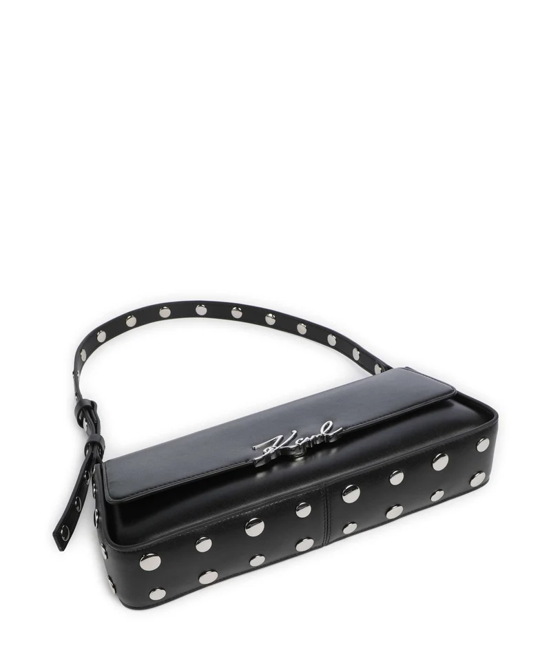 Karl Lagerfeld K/Signature Schultertasche black embellishment