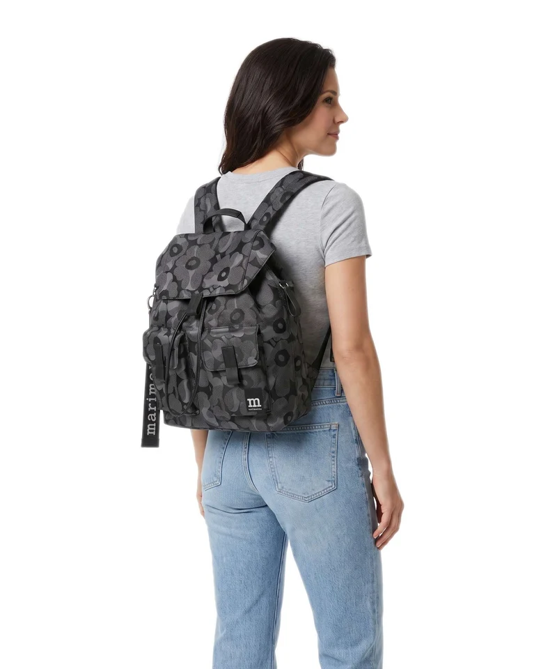 Marimekko Wear All Day L Unikko Rucksack grey/dark grey
