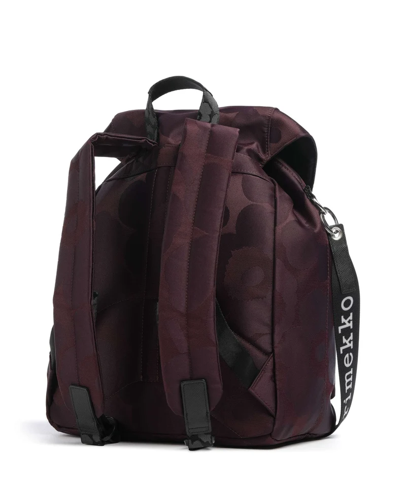 Marimekko Wear All Day L Unikko Rucksack wine red/dark wine