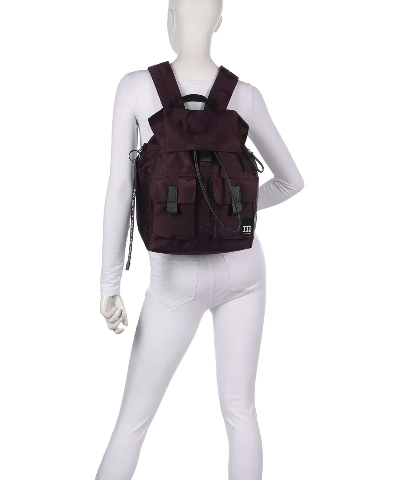 Marimekko Wear All Day L Unikko Rucksack wine red/dark wine