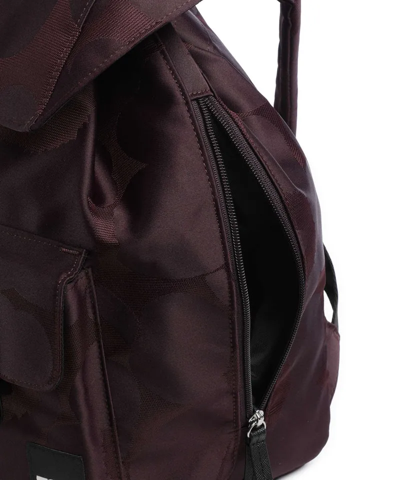 Marimekko Wear All Day L Unikko Rucksack wine red/dark wine