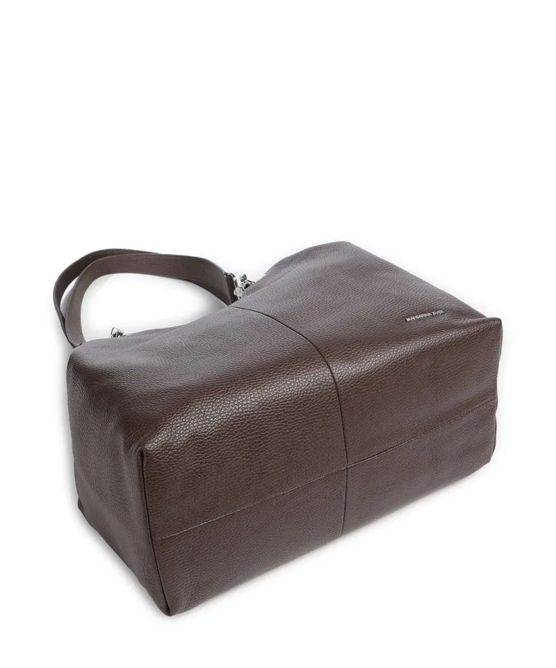 Mandarina Duck Mellow Leather Shopper espresso