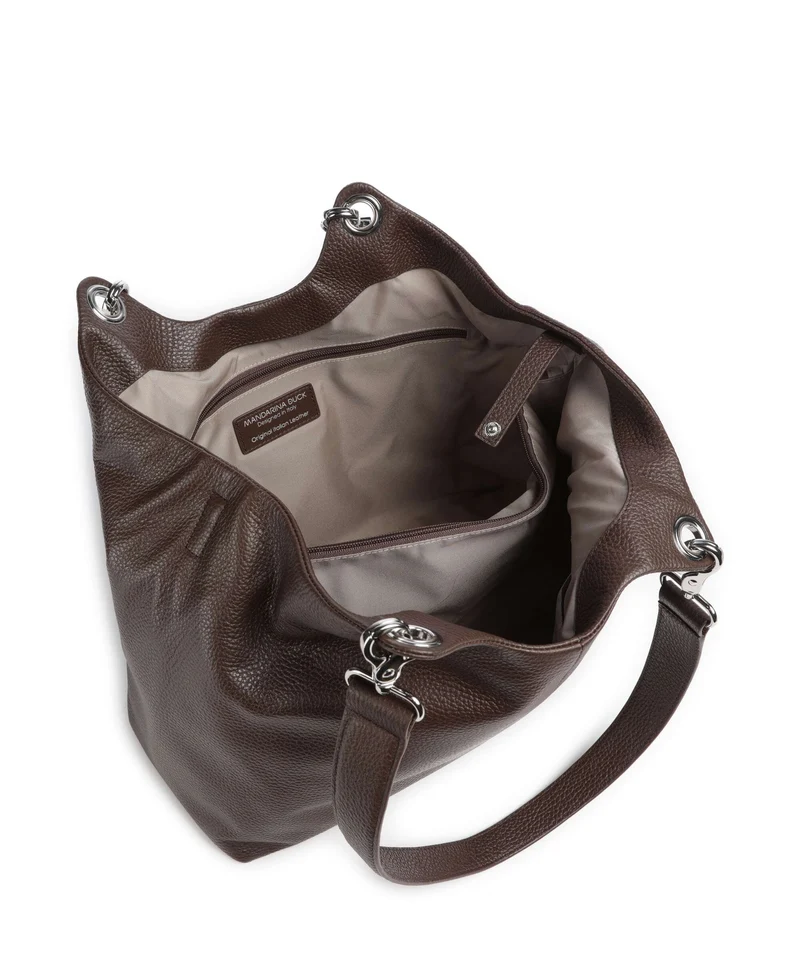 Mandarina Duck Mellow Leather Shopper espresso
