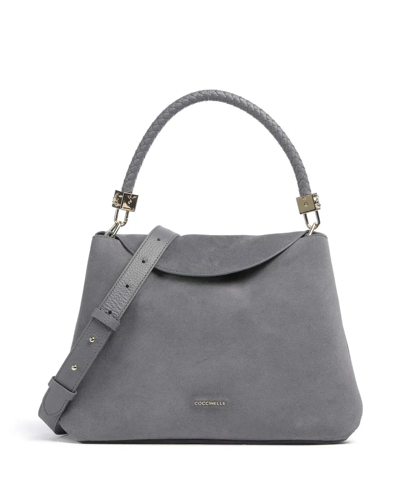 Coccinelle Tiggy Suede Handtasche stove