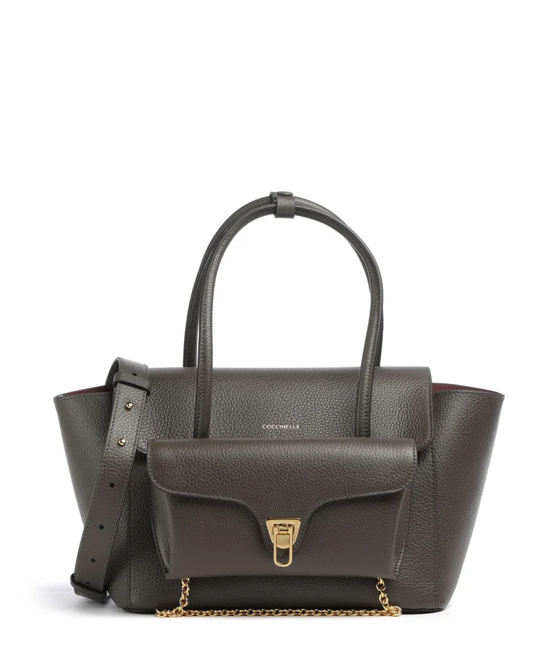 Coccinelle Beat Double Handtasche fango
