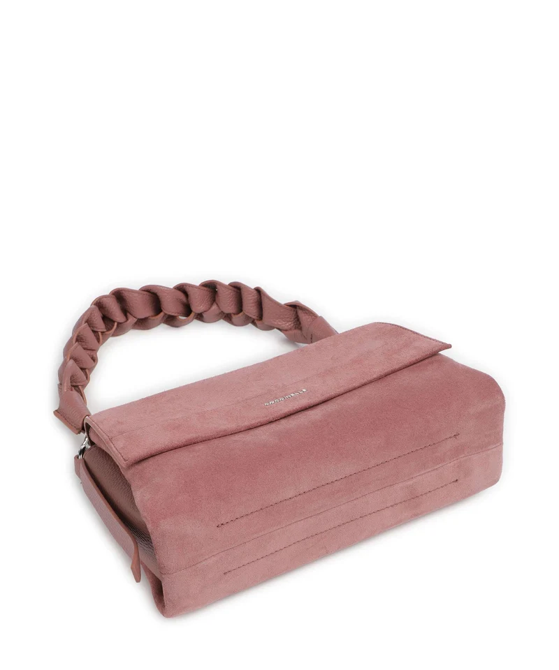 Coccinelle Boheme Suede Schultertasche winter rose