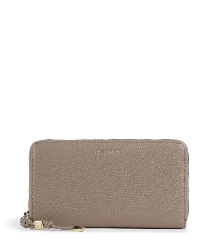 Coccinelle Pansy Geldbörse warm taupe