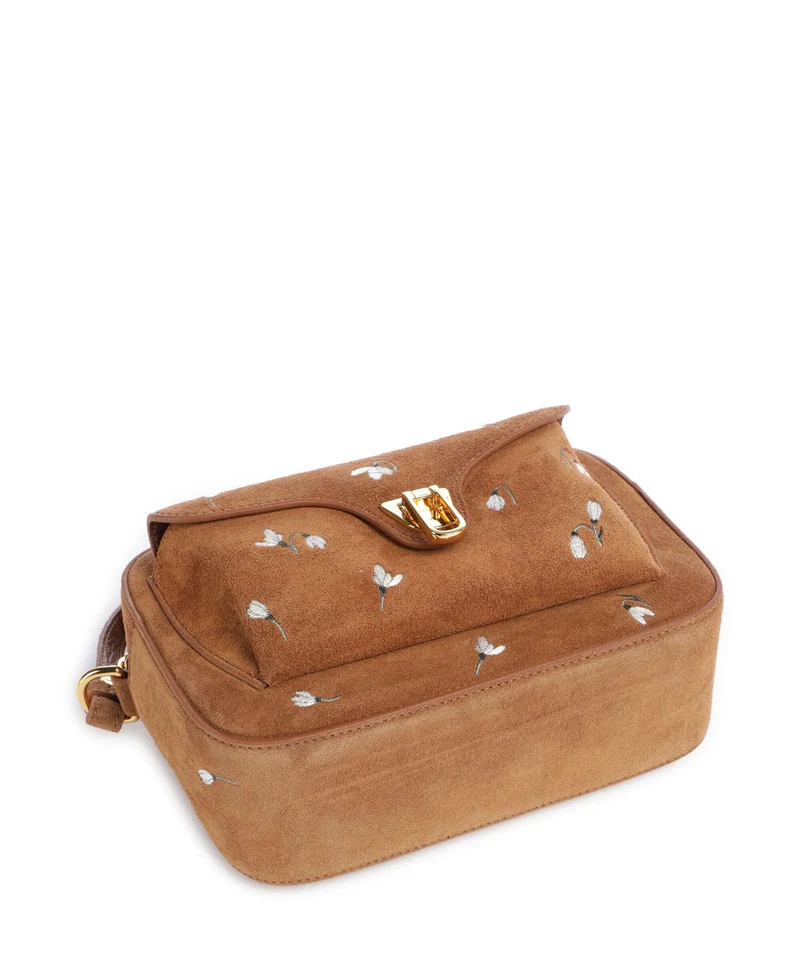 Coccinelle Beat Umhängetasche cognac