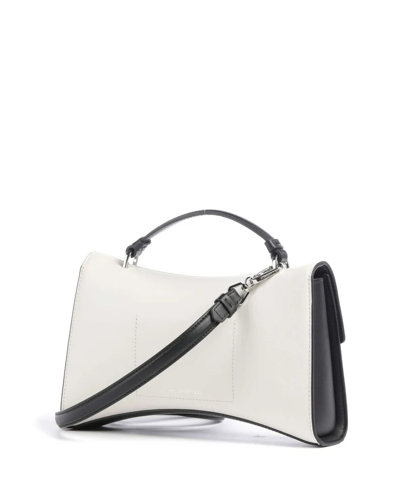 Karl Lagerfeld K/Autograph Twist Umhängetasche black/white