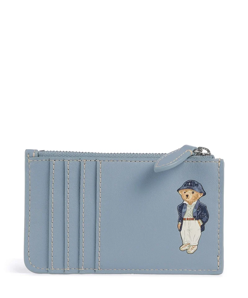 Polo Ralph Lauren Bear Kreditkartenetui faded denim