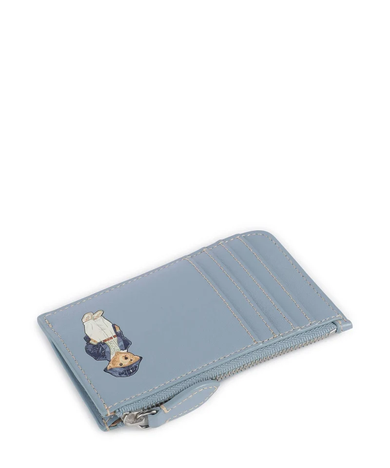 Polo Ralph Lauren Bear Kreditkartenetui faded denim