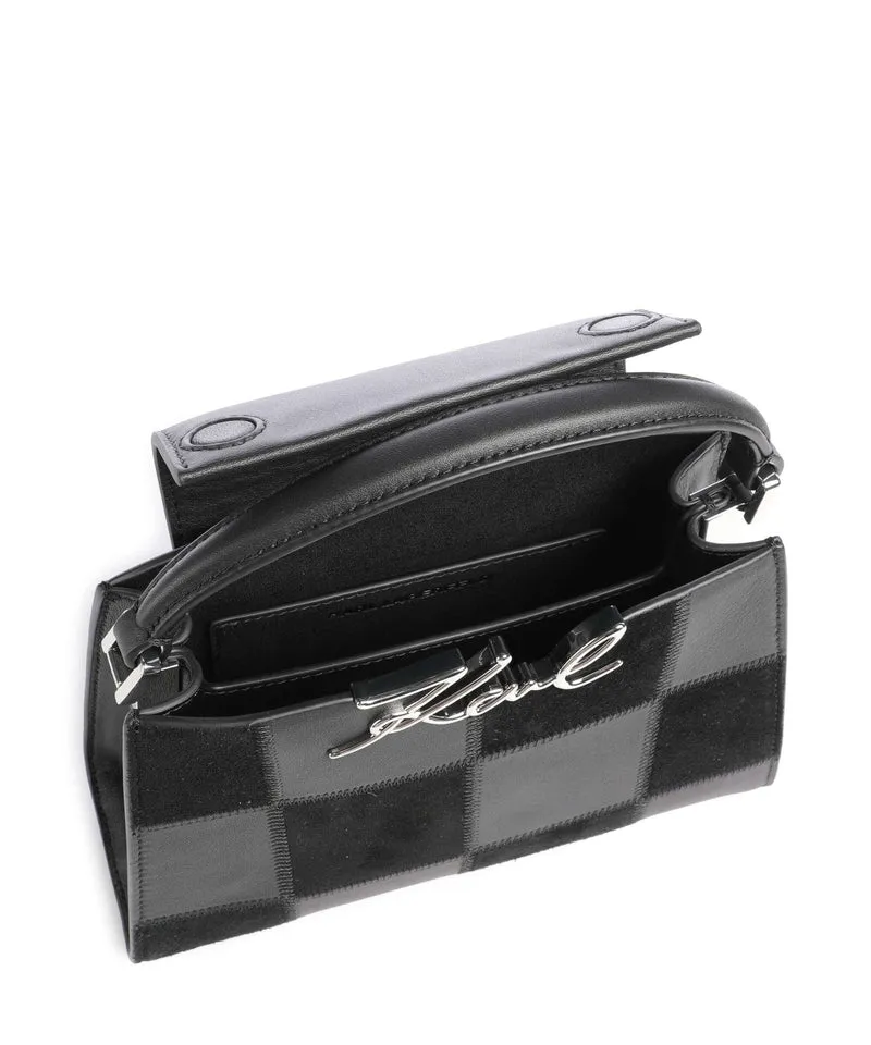 Karl Lagerfeld K/Signature Mini Handtasche black nickel