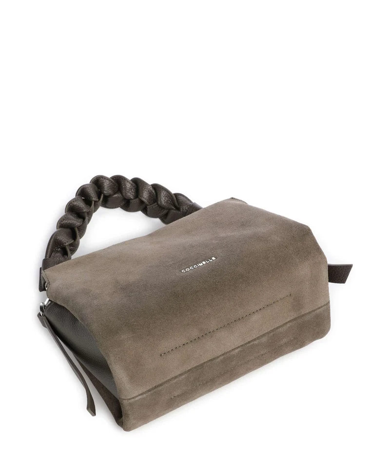 Coccinelle Boheme Suede Handtasche fango