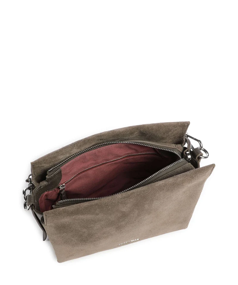 Coccinelle Boheme Suede Handtasche fango