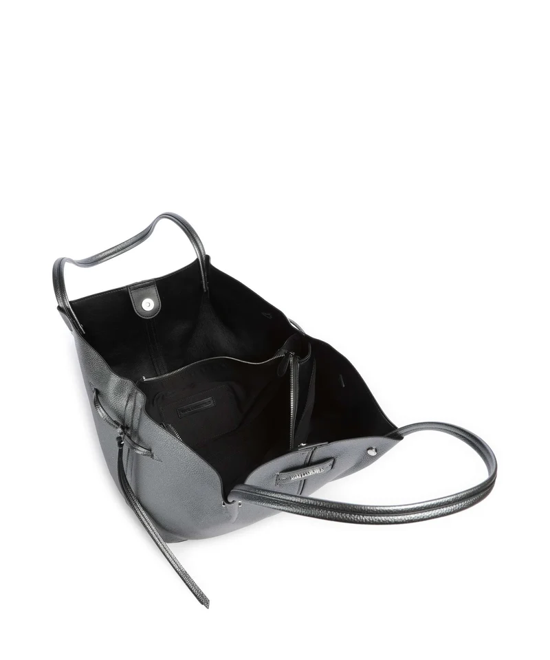 Karl Lagerfeld K/Pierced Medium Shopper gunmetal