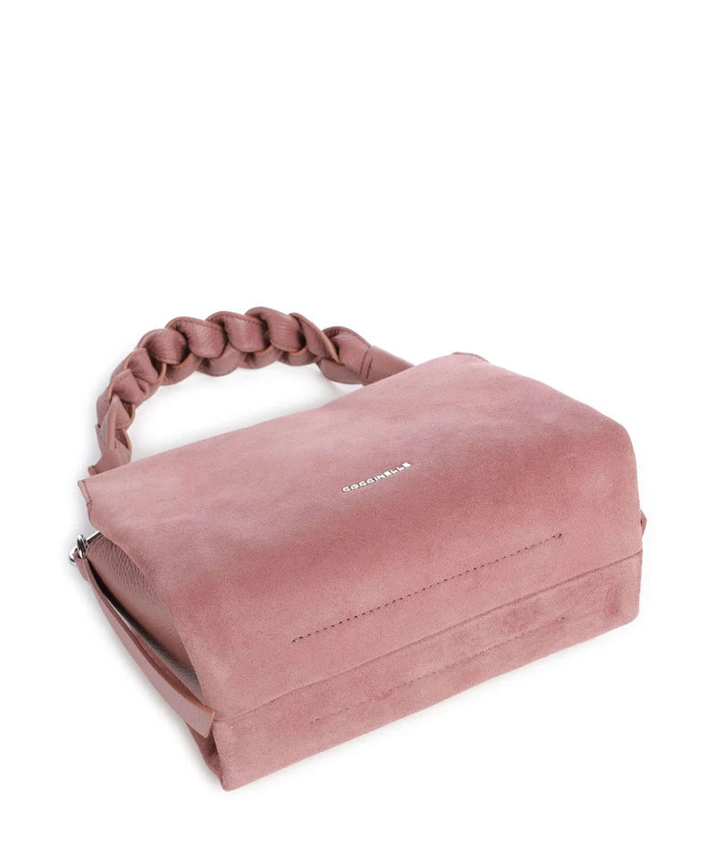 Coccinelle Boheme Suede Handtasche winter rose
