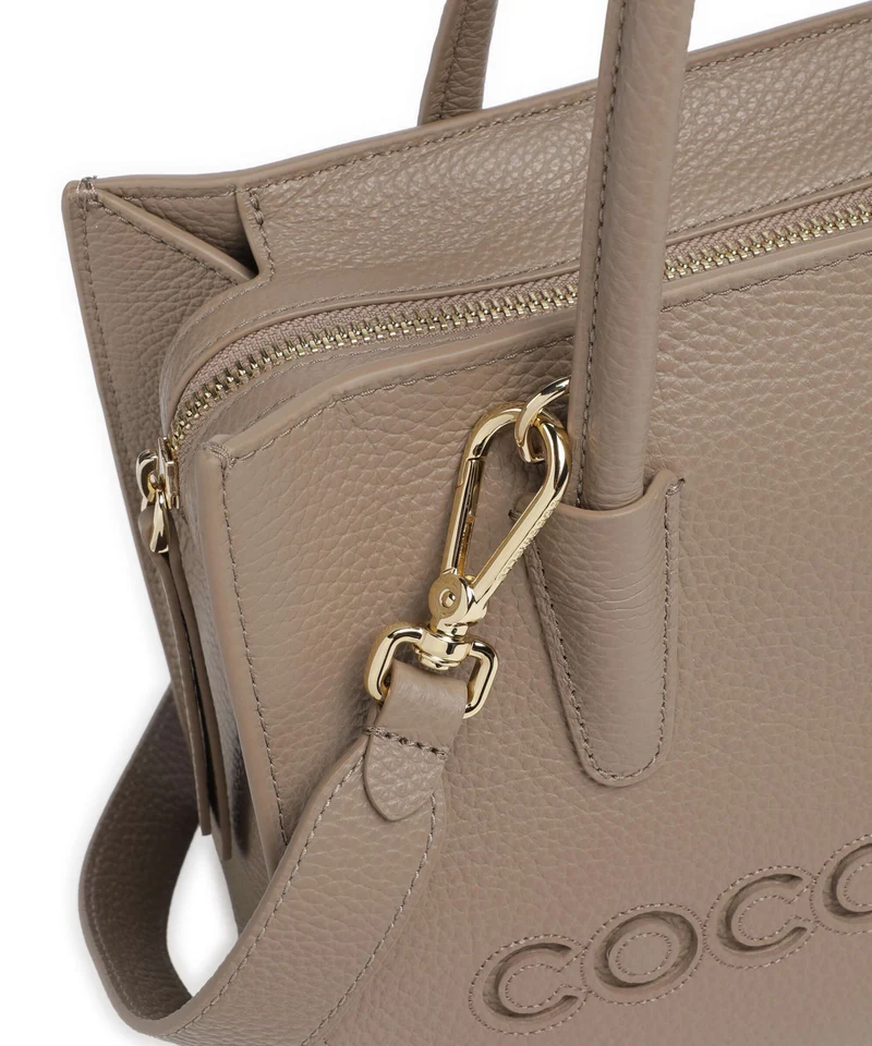 Coccinelle Myrtha Handtasche warm taupe