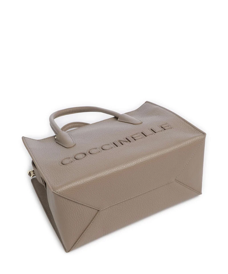 Coccinelle Myrtha Handtasche warm taupe