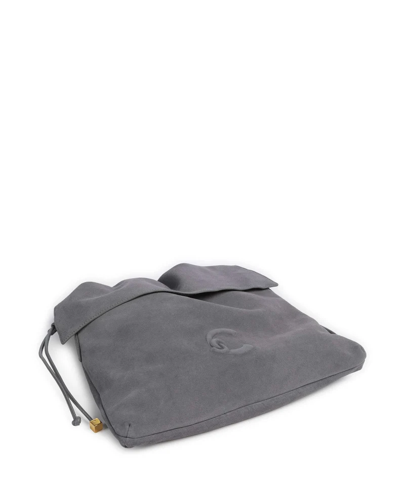 Coccinelle Lidia Suede Beuteltasche stove
