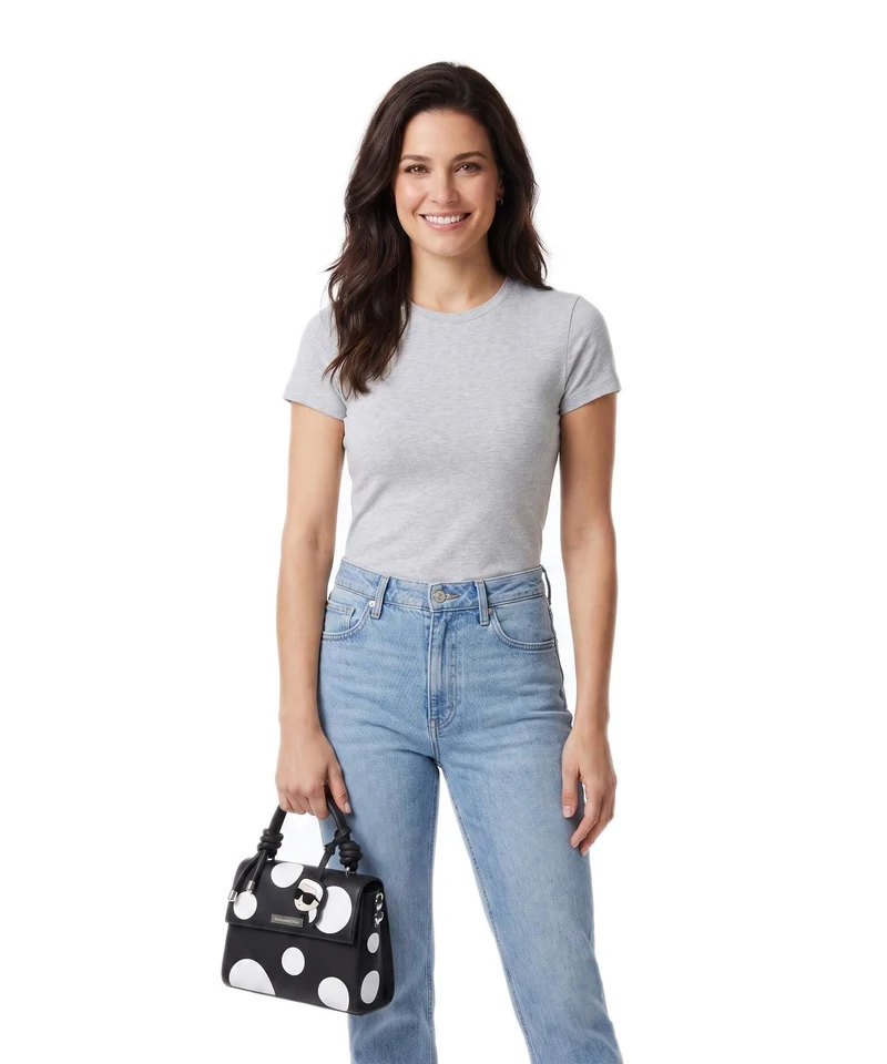 Karl Lagerfeld Ikon Knots Handtasche variable polka dot