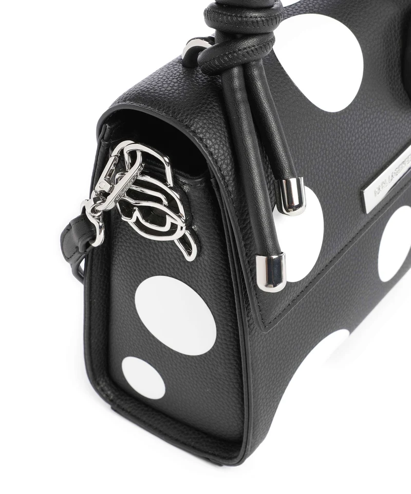 Karl Lagerfeld Ikon Knots Handtasche variable polka dot