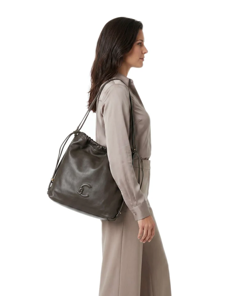 Coccinelle Lidia Rucksack-Tasche fango