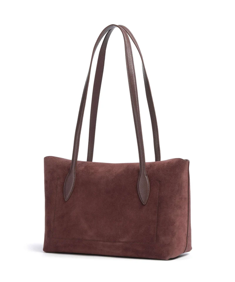 Coccinelle Thess Suede Shopper berry
