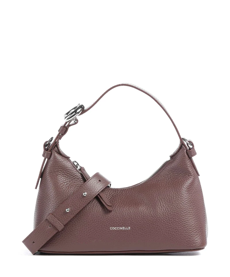 Coccinelle Fern Schultertasche berry
