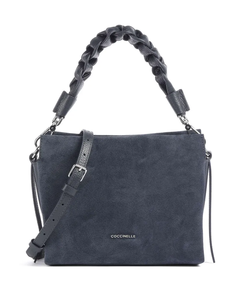 Coccinelle Boheme Suede Handtasche midnight blue