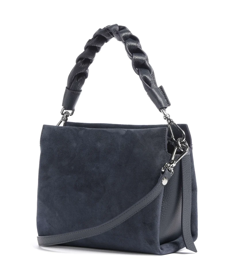 Coccinelle Boheme Suede Handtasche midnight blue
