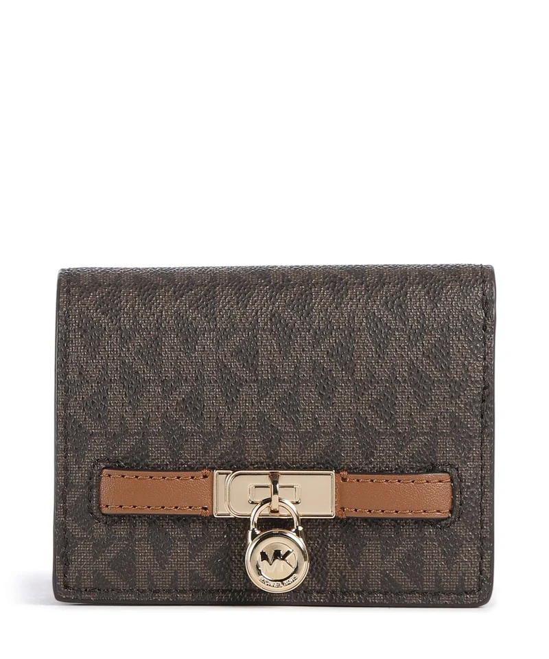 Michael Kors Hamilton Moderne Small Geldbörse brown/acorn