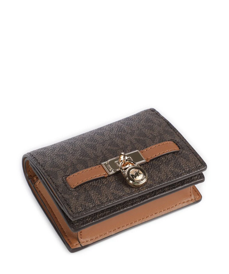 Michael Kors Hamilton Moderne Small Geldbörse brown/acorn
