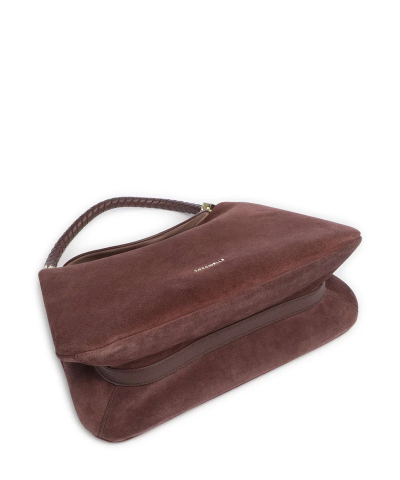 Coccinelle Tiggy Suede Handtasche berry