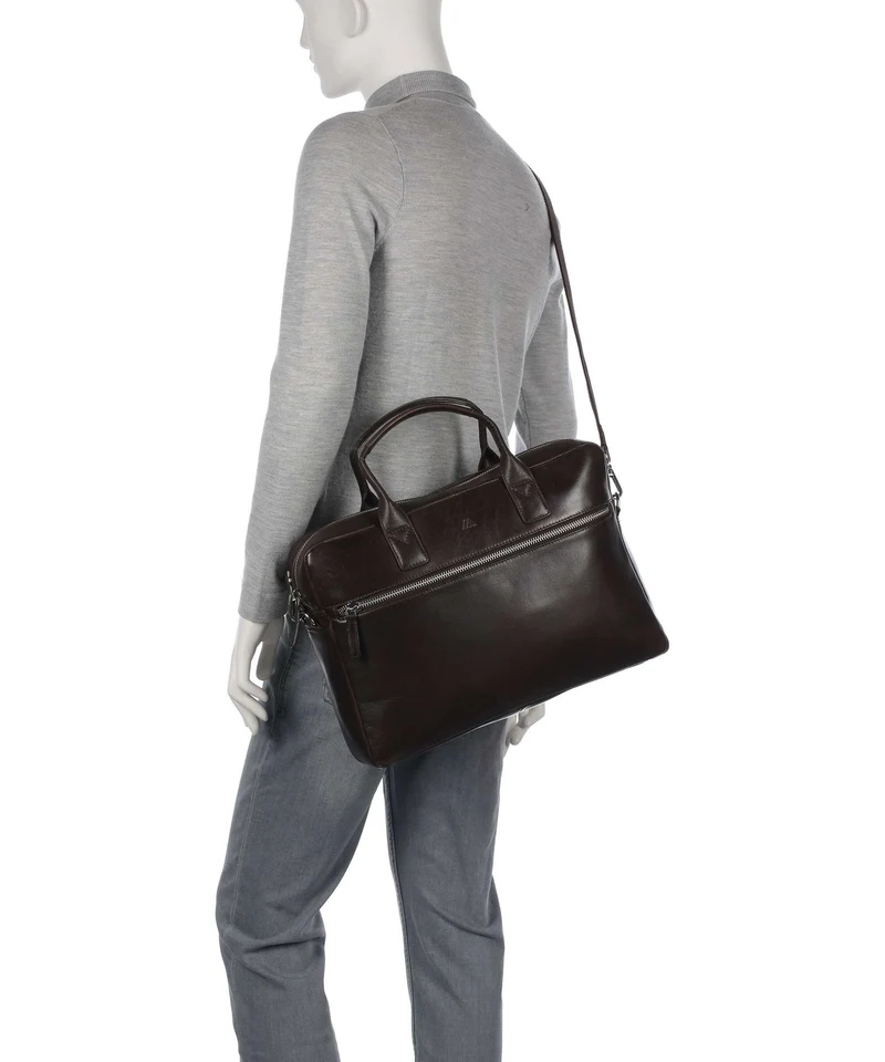 Markberg Knox Aktentasche espresso brown
