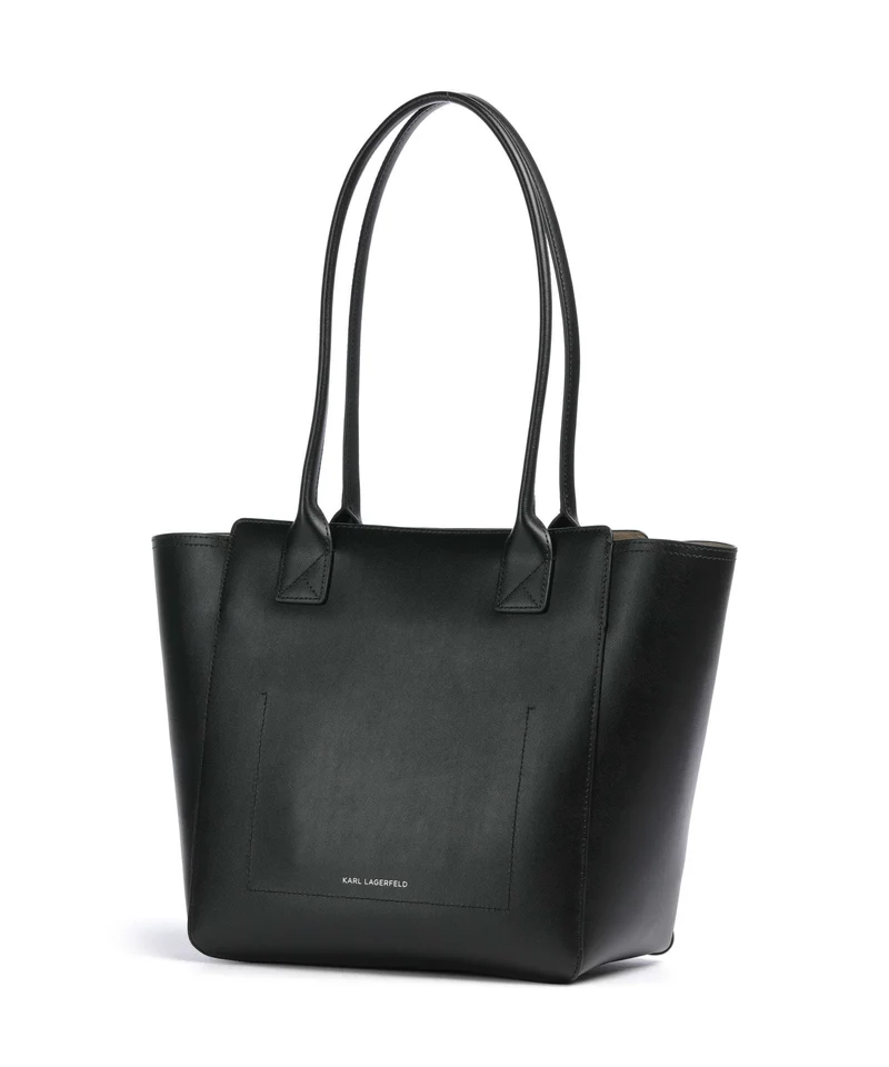 Karl Lagerfeld K/Daily Medium Shopper black nickel