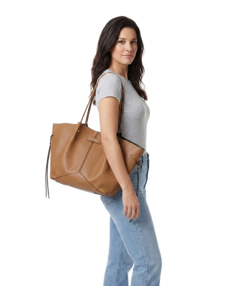 Karl Lagerfeld K/Pierced Medium Shopper caramel