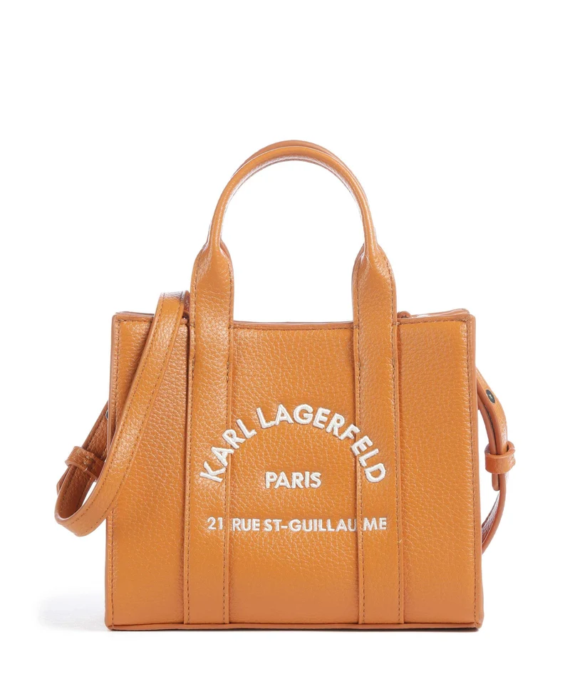 Karl Lagerfeld K/Rue St Guillaume Mini Handtasche dark orange/sienna
