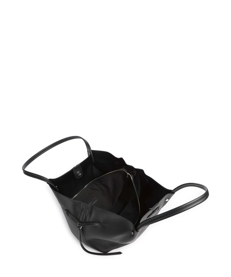 Karl Lagerfeld K/Pierced Medium Shopper black nickel