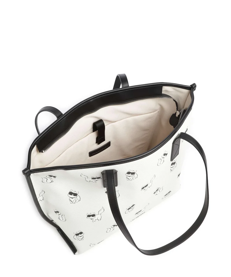 Karl Lagerfeld Ikon Choupette Shopper off white