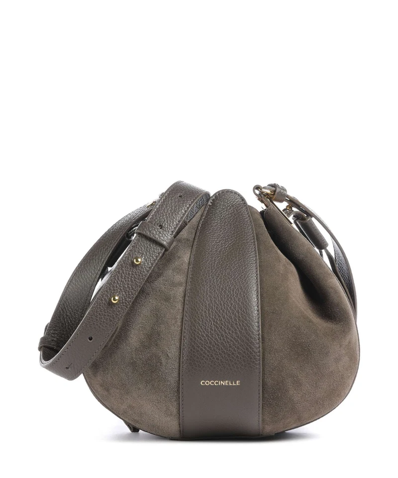 Coccinelle Boom Bucket Handtasche fango