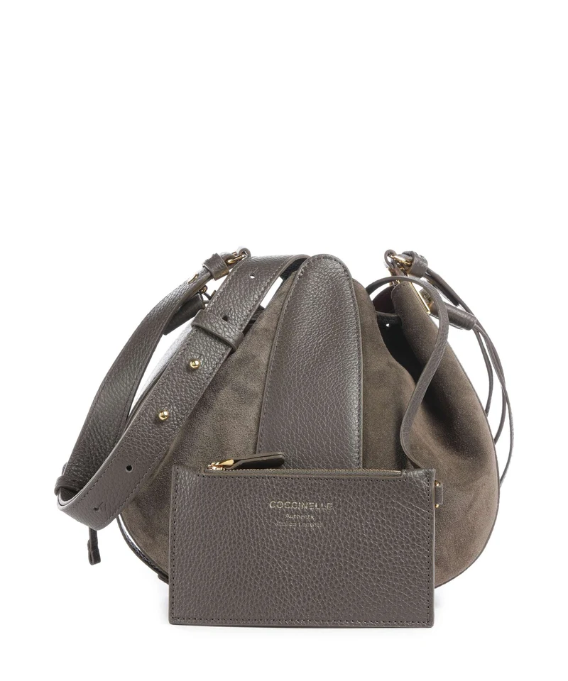 Coccinelle Boom Bucket Handtasche fango